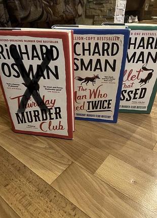 Серія книг richard osman the thursday murder club the man who died twice