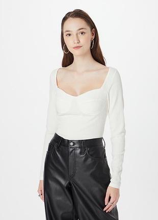 Нова біла блуза monki