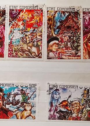 Поштові марки коморські острови 1976 (колекція)