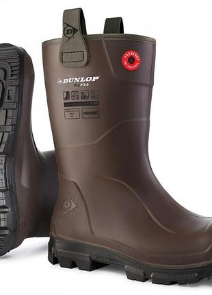 Сапоги резиновые dunlop purofort rigpro р.41 темно-коричневый, src (арт.lj0hx42)