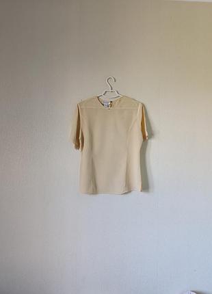 Винтажная блуза из натурального шелка casual corner &amp; co.