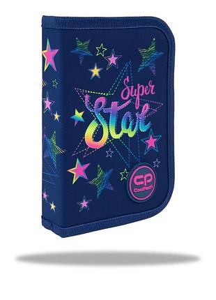 Пенал на молнии coolpack clipper stars (f076960)