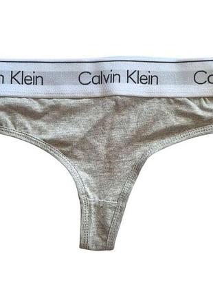 Трусики, бікіні ск, calvin klein розмір s сірий