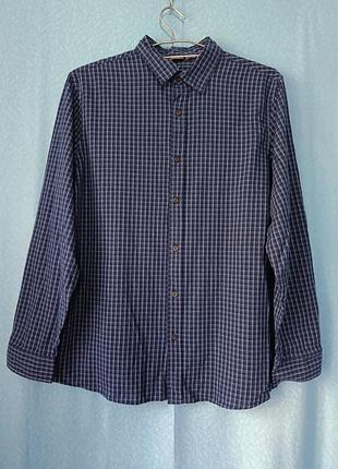 Сорочка чоловіча у клітинку livergy xl 43/44