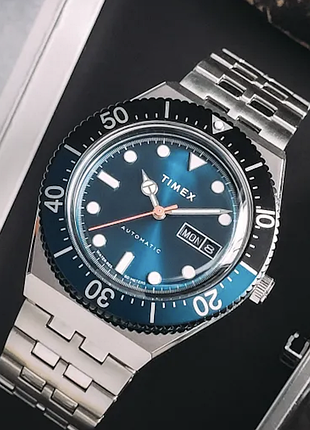 Механічний годинник timex m79 automatic — автопідзавод, вічна класика