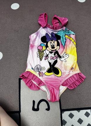 Суцільний купальник disney