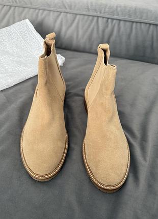 Челсі steve madden leopold bootie oatmeal suede розмір 8м ( 24-24.5см) нові
