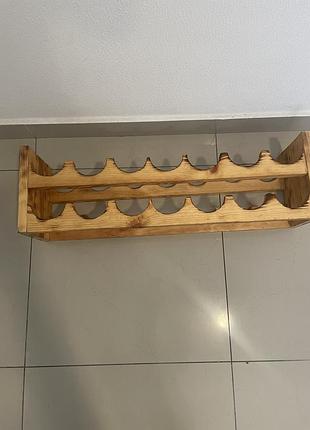 Підставка для бутилок(14 осередків(ячеек)