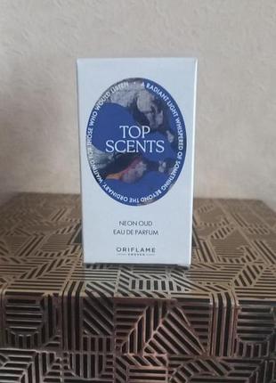 Парфумована вода top scents neon oud [топ сентс ніон уд]