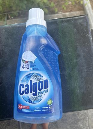 Calgon power gel 4 в 1 — концентрований рідкий засіб для захисту побутової техніки,