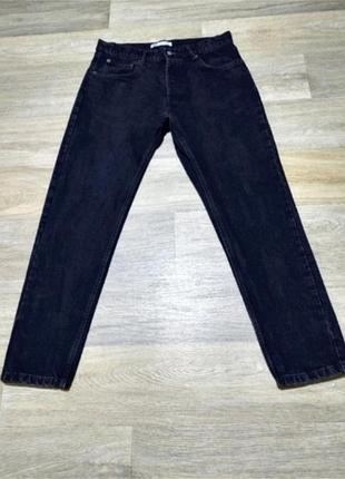 Чоловічі джинси мом zara, розмір 32/30, сірі.