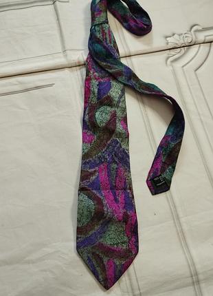 Галстук шелк винтаж missoni