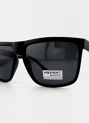 Чоловічі сонцезахисні окуляри matrix мт8567_ a790-91-f26 з поляризацією, чорні (унісекс)