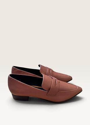 Лоферы, туфли  ecco shape 20 pointy. оригинал. р 40