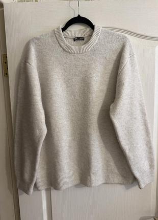 Теплий жіночий светр zara xl оригінал