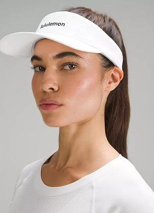 Спортивный козырек lululemon removable all-sport visor оригинал размер l/xl