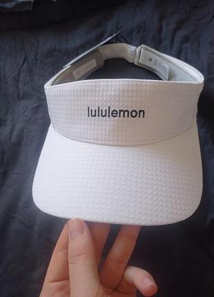 Спортивный козырек lululemon removable all-sport visor оригинал размер l/xl