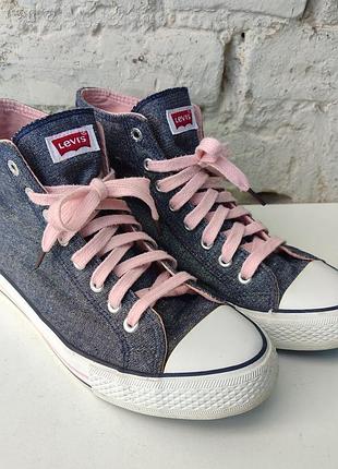 Кеди з люрексом levi's, оригінал