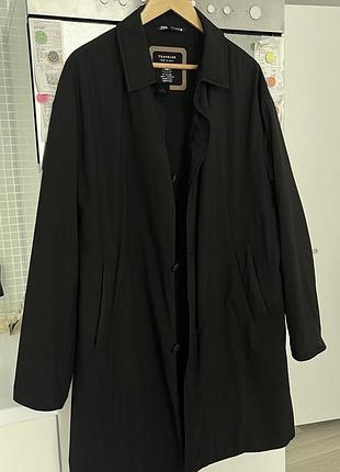 Чоловічий тренч zara