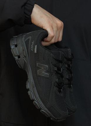 Термо кроссовки new balance 740 gore-tex black