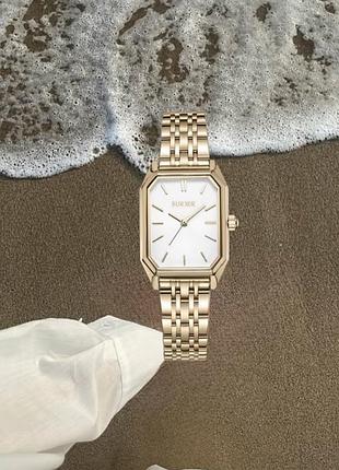 Годинник burker isabel gold white