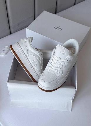 Кросівки жіночі alo yoga recovery mode sneaker natural white/gum