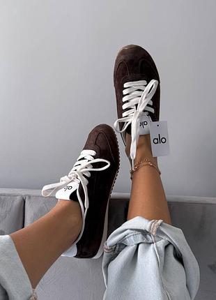 Кросівки жіночі alo sunset sneaker brown