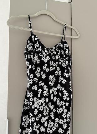 Сукня, плаття міді bershka, з розрізом