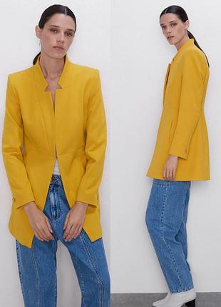 Удлиненный пиджак zara