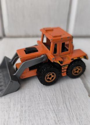 Металевий екскаватор машина машинка matchbox матчбокс 1976 року