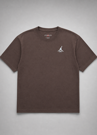 Футболка air jordan flight heritage 85 graphic t-shirt brown оригінал