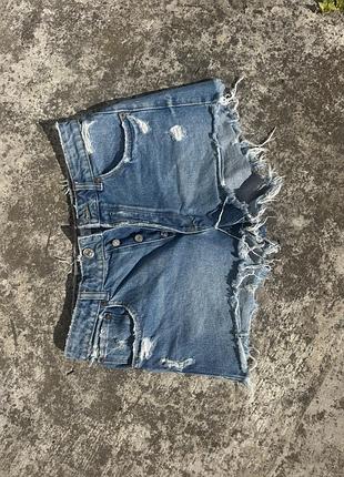Джинсові шорти zara