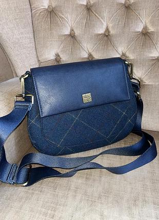 Стильна сумка через плече house of tweed