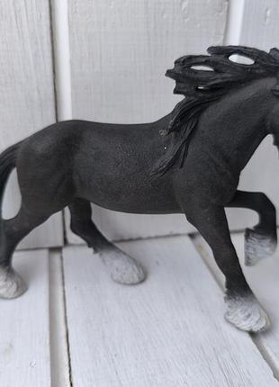 Коллекционный конь конек шайрский жеребец шляйх schleich