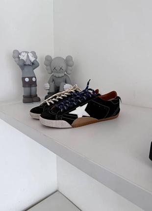 Кеди жіночі golden goose true star black white