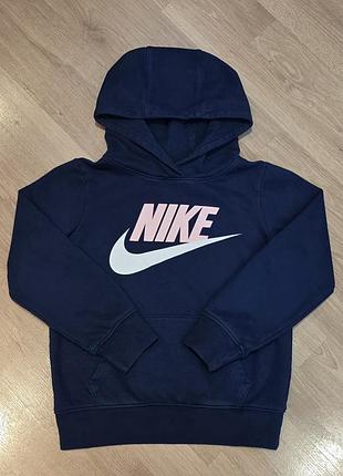 Кофта nike на флісі на 5-6років, 110-116см