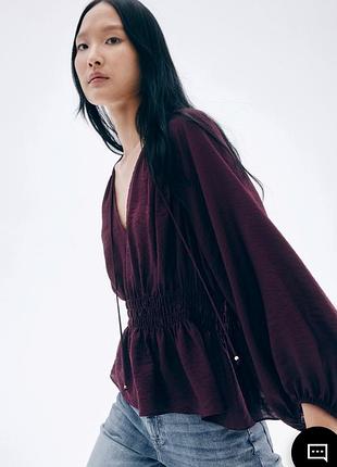 Стильна блузка h&m для вчителя або для офісу 8