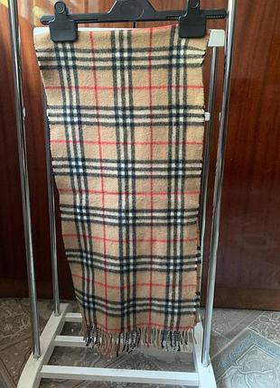 Шарф burberry в клітинку