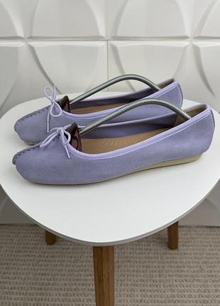 Жіночі замшеві балктуи clarks
