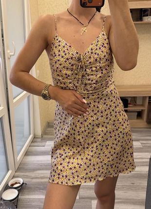 Сукня zara шовкова