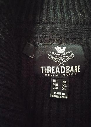 Кардиган мужской кофта тепла от threadbare 4