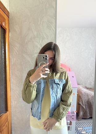 Джинсовка zara