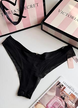 Преміальна колекція сатинові трусики бразиліани victoria’s secret
