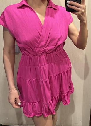 Продам с валанами летние кокетливое платье 👗