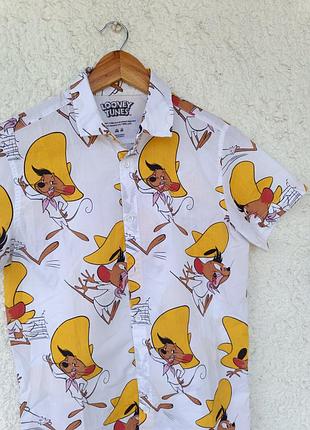 Рубашка рубашка looney tunes мексика yosemite sam warner bros.