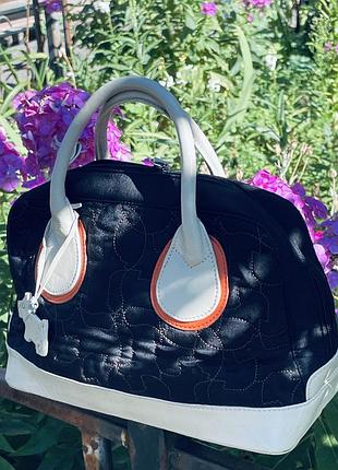 Сумка radley винтаж кожа и текстиль
