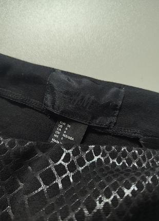 Черная юбка h&amp;m 2
