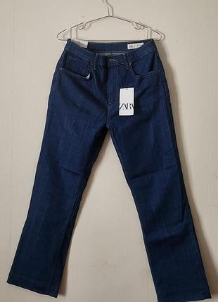 Новые женские джинсы zara high-rise slime fit ( оригинал с бирками), испания