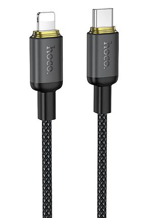 Дата кабель hoco x128 benefit type-c to lightning 30w (1m)