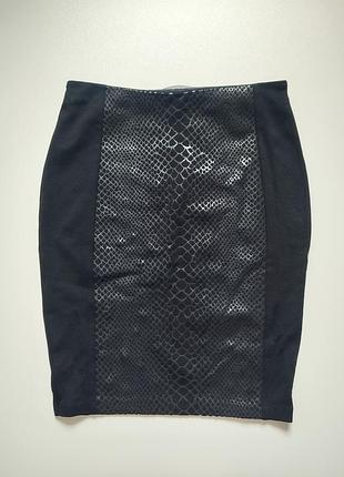 Чорна спідниця h&m